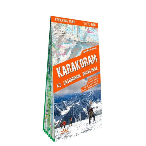 Trekking map karakoram 175 - trekking,