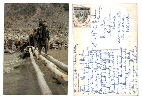 Postcard karakoram highway - postcard,