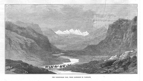 Karakoram pass from kashmir - kashmir, to