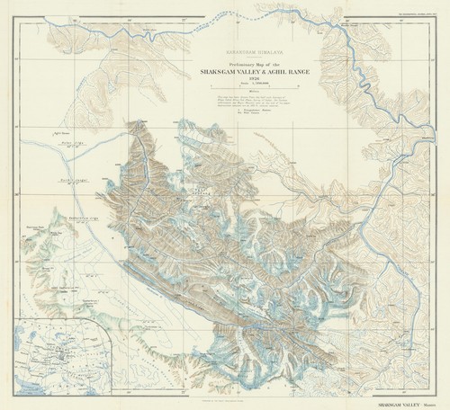 Karakoram himalaya shaksgam - himalaya.,