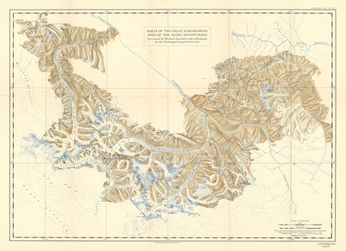 Karakoram aghil range - karakoram, &