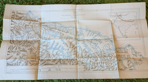 Historic map glaciers - of, the